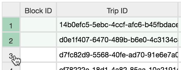 select trips