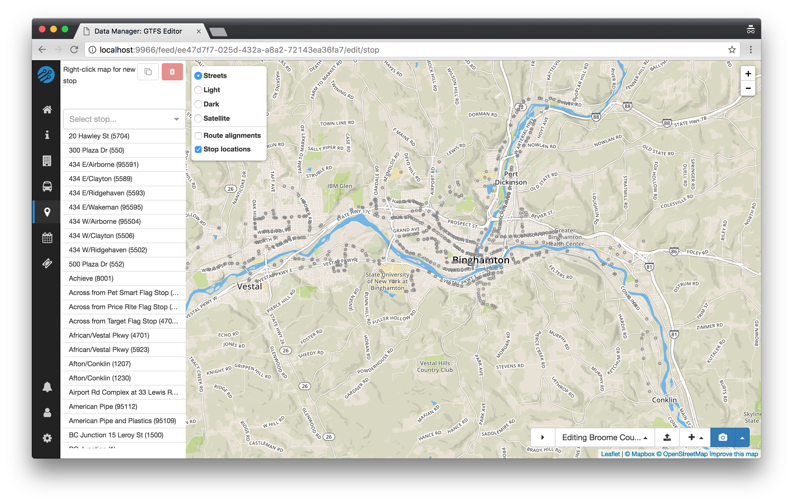 Stops - Transit Data Tools Docs